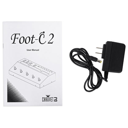 Chauvet DJ Foot C-2 36-Channel DMX Foot Controller w/MIDI Input+LCD Display