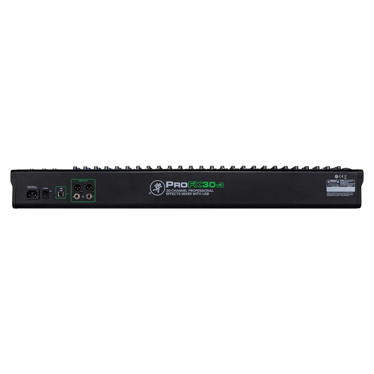 Mackie ProFX30v3 30 Channel 4-Bus Professional Effects Mixer with USB ProFX30 v3