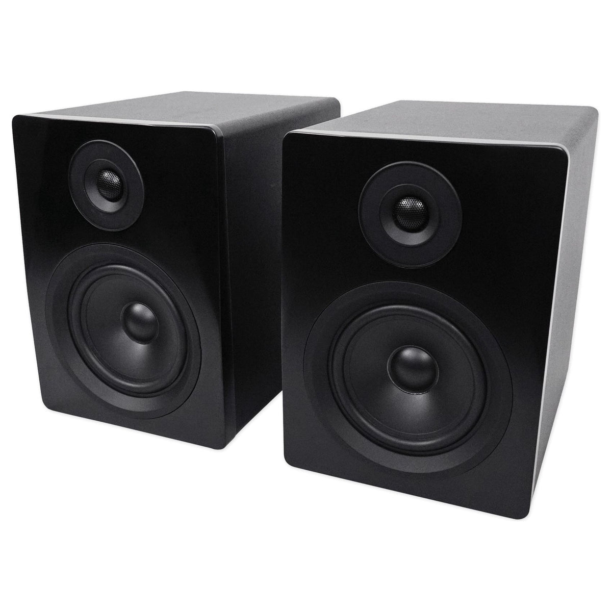 1402VLZ4 Mixer with (2) APM5B Studio Monitors