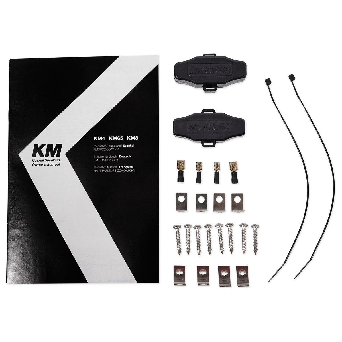 45KM42 4" Speakers + KMMTES Tower Enclosures, ATV/UTV/Cart