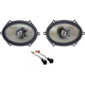 Clarion 6x8" Front Factory Speaker Replacement Kit For 2007-2008 Ford F-150