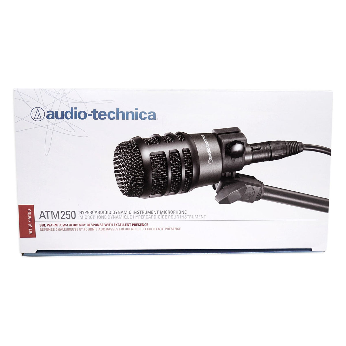 Audio Technica ATM250 Dynamic Kick Drum, Percussion, Brass Instrument Microphone