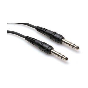 2 Hosa CSS-115 15 Foot 1/4" TRS To 1/4" TRS Balanced Interconnect Audio Cables