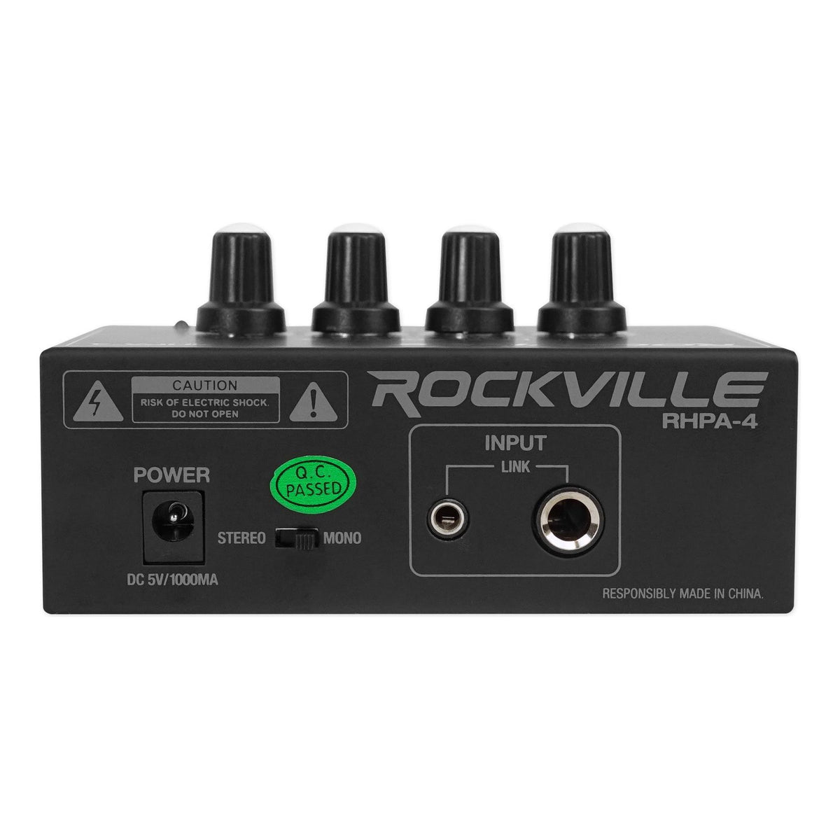 4-Person Podcast Recording Kit With Mics, Headphones, Tripods