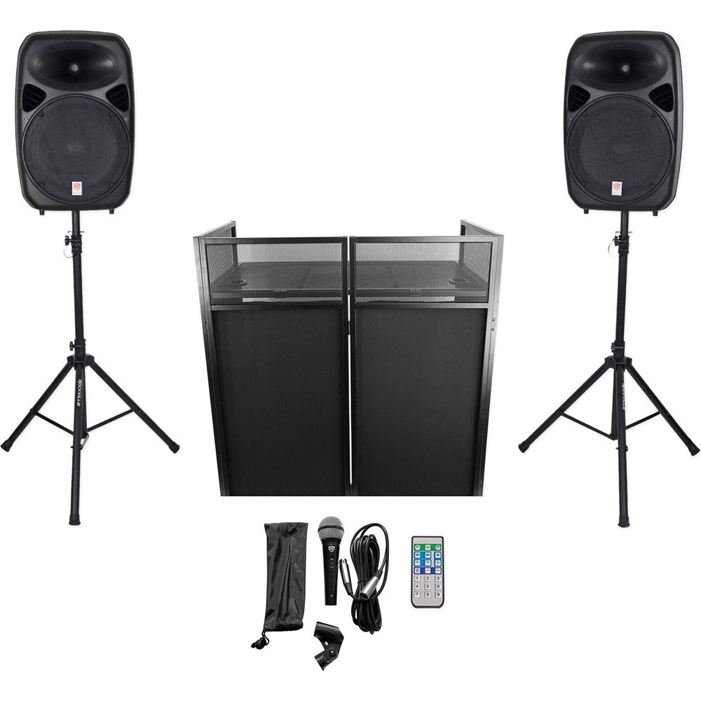 RPG152K Dual 15" System + ROCKBOOTH DJ Facade Bundle