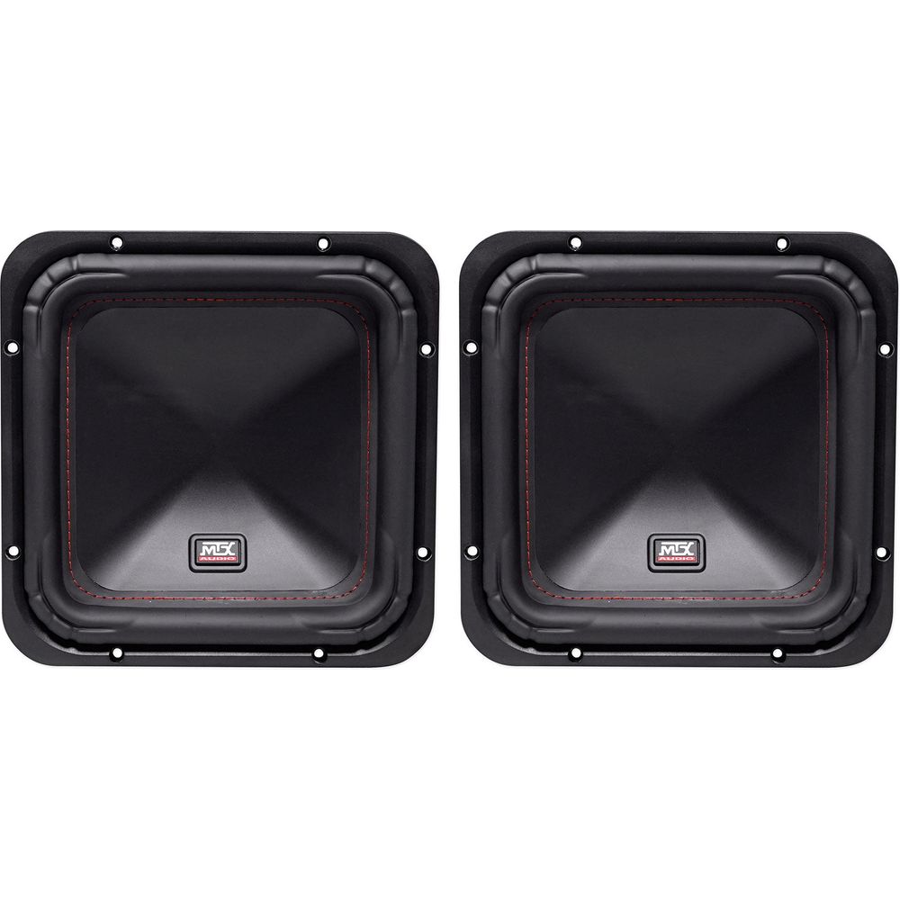 S6510-44 10" Square Subwoofer Pair, DVC 4-Ohm