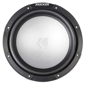 KICKER 10" Free Air Subwoofer+Bluetooth Controller for Polaris RZR/ATV/UTV