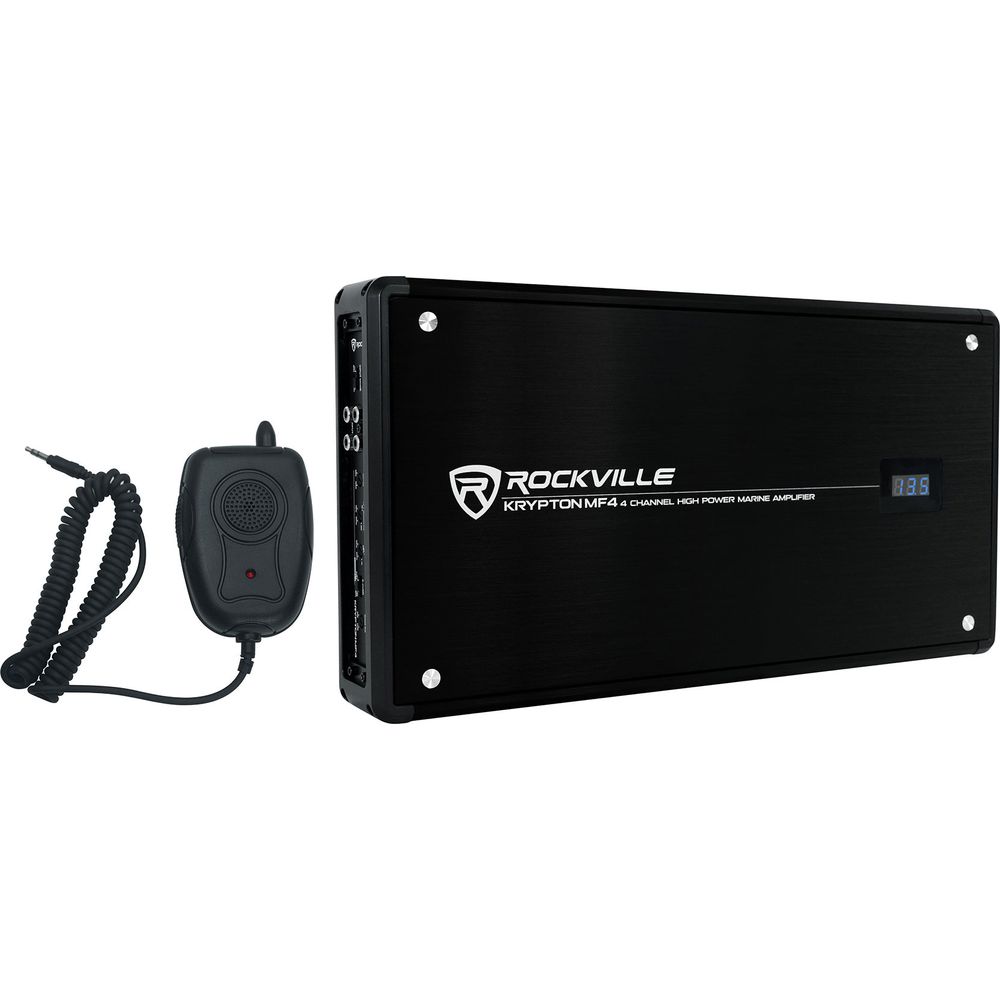 2) RMSTS65B 6.5" 800w Marine Boat Speakers+2) Wakeboards+Amp+Wire Kit
