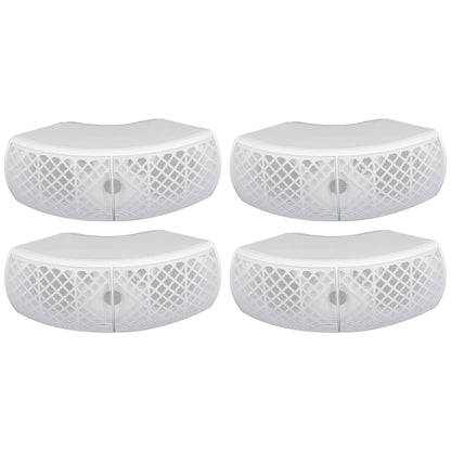 WET-D4 WHITE 4-Pack