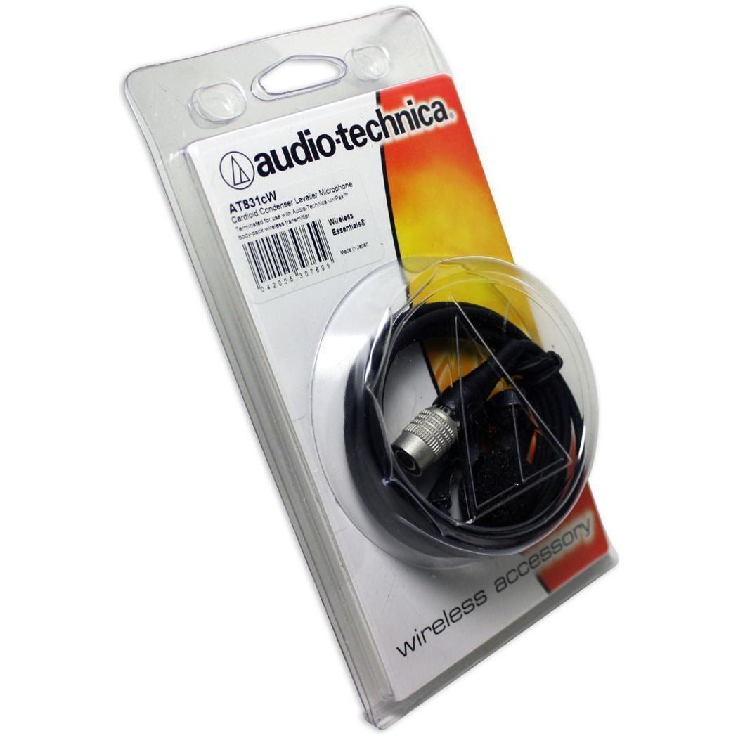 Audio Technica AT831CW Clip-On Lavalier Microphone