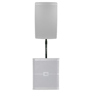 Rockville Threaded Adjustable Subwoofer to Speaker Pole Mount For JBL VRX915S