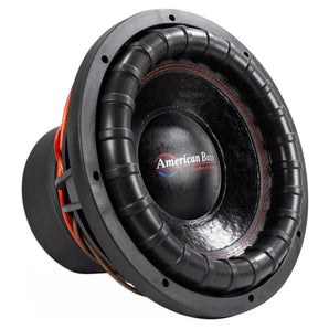 (2) American Bass XFL-1222 2000 Watt 12" Car Subwoofers+Vented Sub Box Enclosure