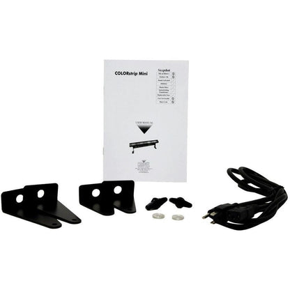 (4) COLORSTRIP MINI LED DJ Light Bar Effect Strips+2 Bags