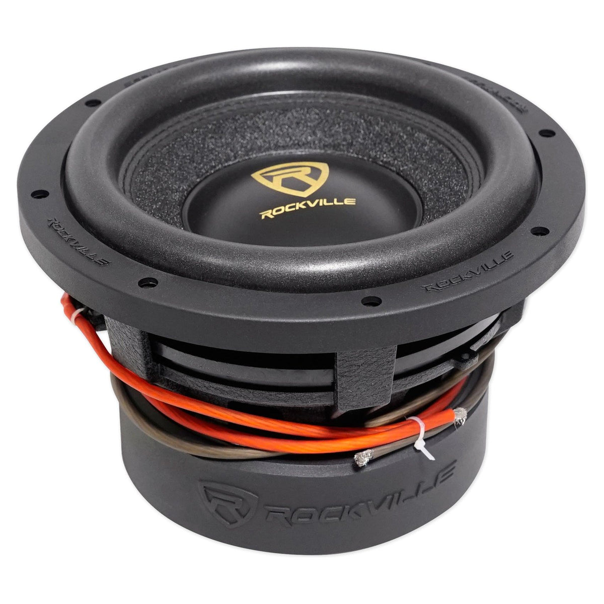 (2) W10K9D4 10" 6400 Watt Car Subwoofers+Mono Amplifier+Copper Amp Kit