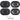 Rockville 6x8" Front+Rear Facotry Speaker Replacement For 11-15 Ford F-650/750