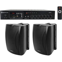 RCS80-1 + WET-6B Black Speakers Bundle