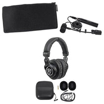 PRO 35 Condenser Clip-On Instrument Microphone Mic + Headphones