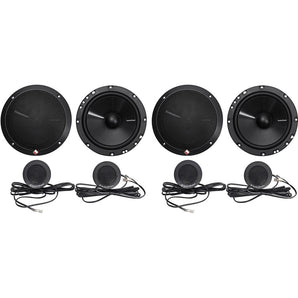 2-Pairs Rockford Fosgate Prime R1675-S 6.75" 320w Car Component Speakers R1675S