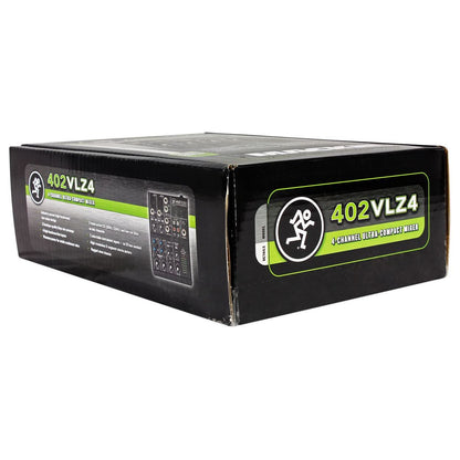 402VLZ4 4-Channel Mixer & (2) 20' XLR Cables