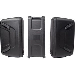 JBL EON208P 8" Powered Bluetooth Speakes +Mixer+Stands+Wireless Mics+Headphones