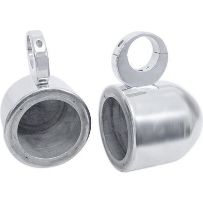 MAC525S 5.25" 360 Degree Swivel Chrome Surface Mount Speaker Pods
