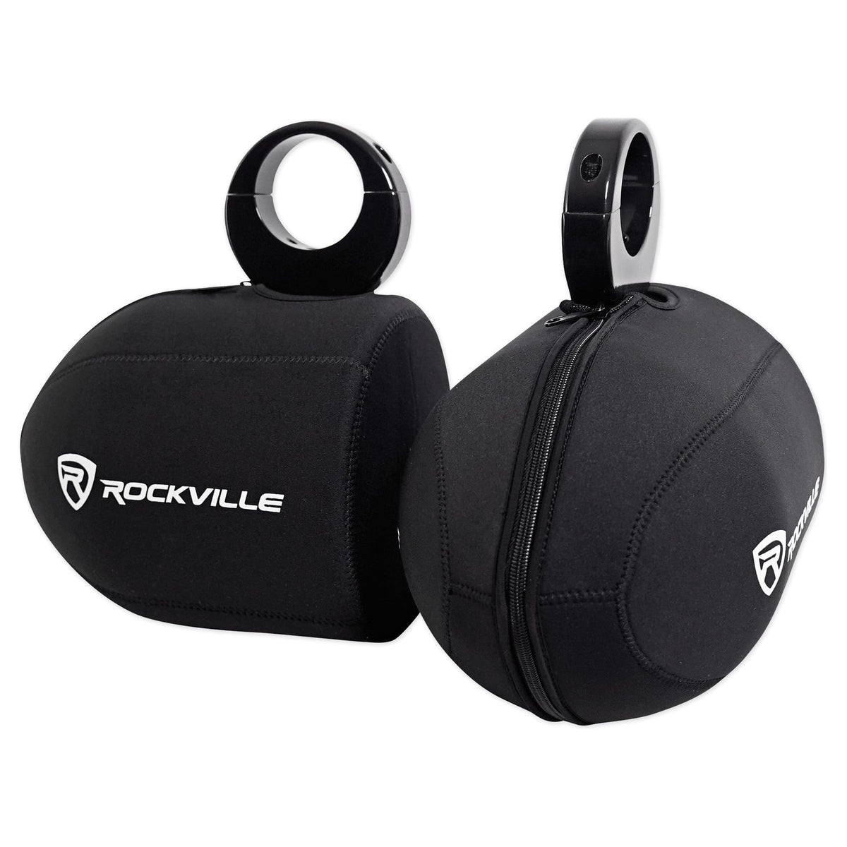 12KMTES Wakeboard Tower Enclosures For 6-Inch + 6.5-Inch Speakers + Covers