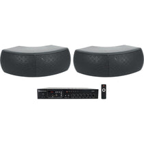 RCS80-1 + WET-D4 Black Speakers Bundle
