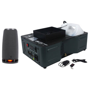 American DJ Fog Fury Jett 700W Vertical Fog Machine w/12 LED+DMX+Remote+RockShip