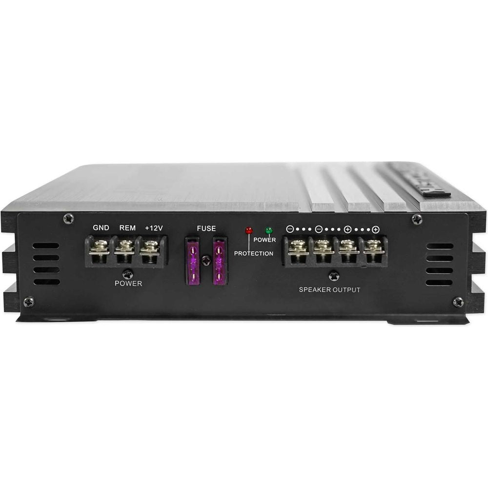 Power Acoustik RE1-1500D 1500 Watt Mono Amplifier Car Audio Amp+Wire Kit