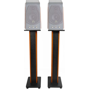 (2) 36" Bookshelf Speaker Stands For Swan M200MKII Bookshelf Speakers