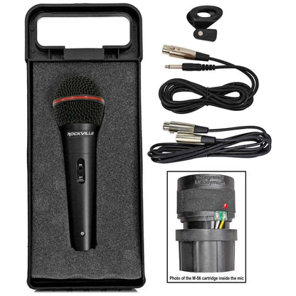 PRO‑M50 SR Headphones + RMIC‑SR Microphone + Desktop Stand Bundle
