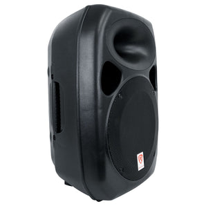 Rockville RPG122K Dual 12" Active Bluetooth Speakers+Mic+Stands+Subwoofer+Cables