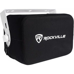2) Rockville RWBC65S Neoprene Covers For Select 6.5" Outdoor/Patio/Boat Speakers