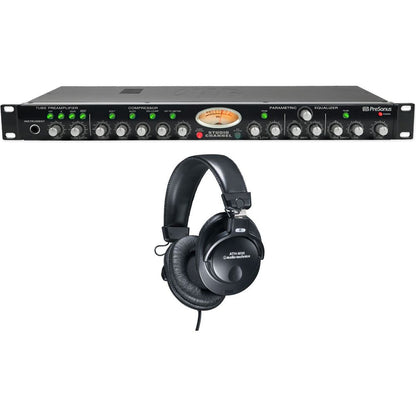 StudioChannel Tube Preamp Strip with ATH-M30X Studio Headphones