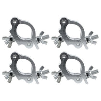 (4) CLP-15N Narrow 360° Lighting Clamps for 2in Truss
