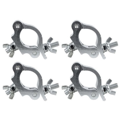 (4) CLP-15N Narrow 360° Lighting Clamps for 2in Truss
