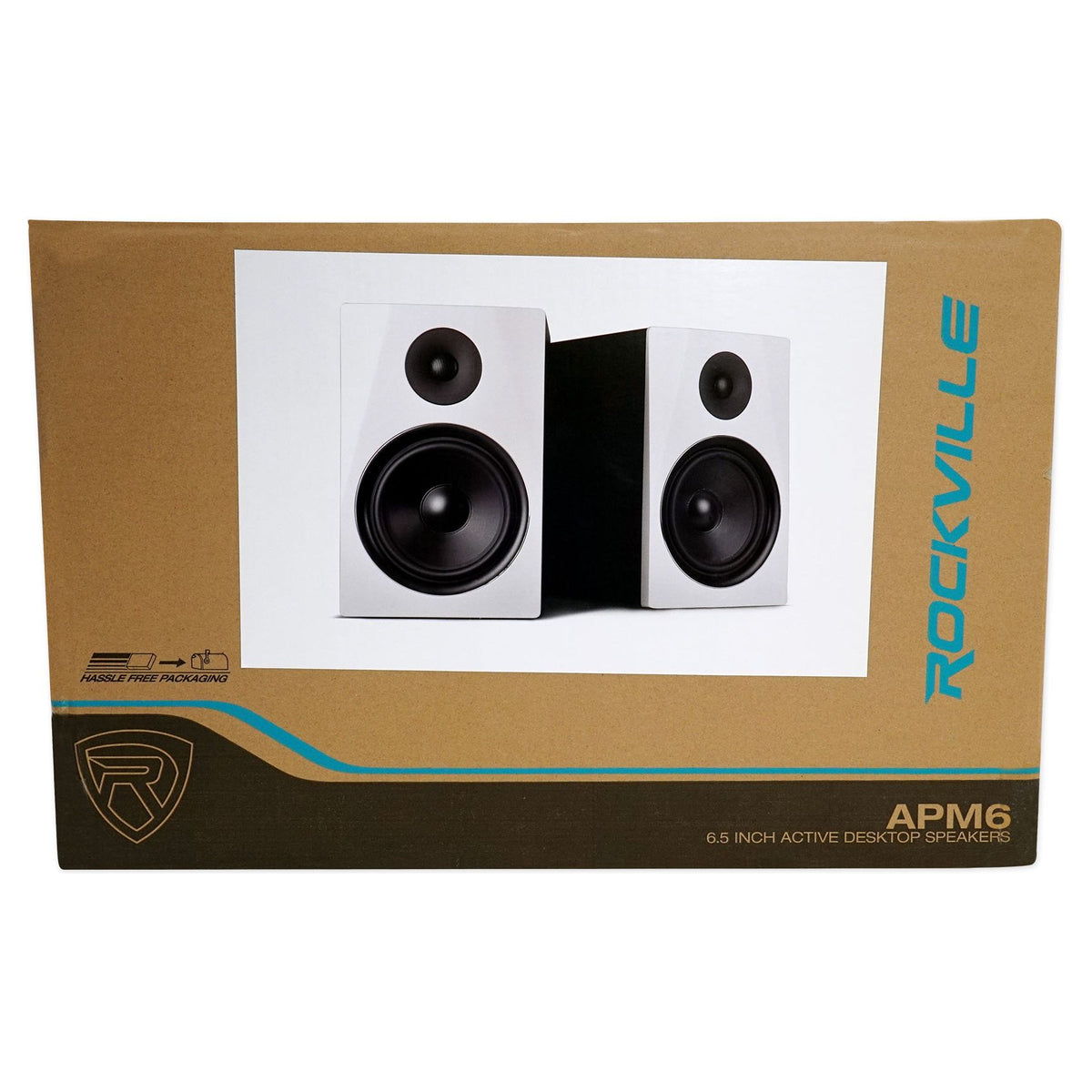 APM6W 6.5" 350W Powered USB Studio Monitor Speakers+37" Stands