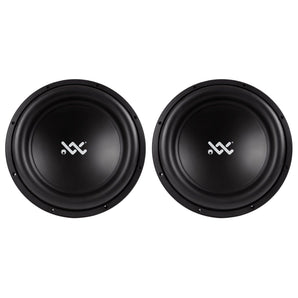 (2) RE Audio XX15D2 V2  XXV2 Sub 15" 3000 Watt RMS Dual 2-Ohm Car Sub Subwoofers