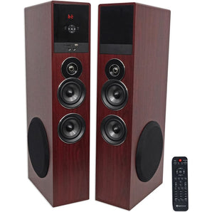 Rockville All-in-one Bluetooth Home Theater/Karaoke Machine System+Subs+(2) Mics