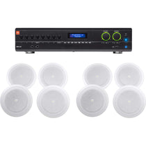 VMA260 8-Input Amplifier + (8) JBL 8128 8" Ceiling Speakers
