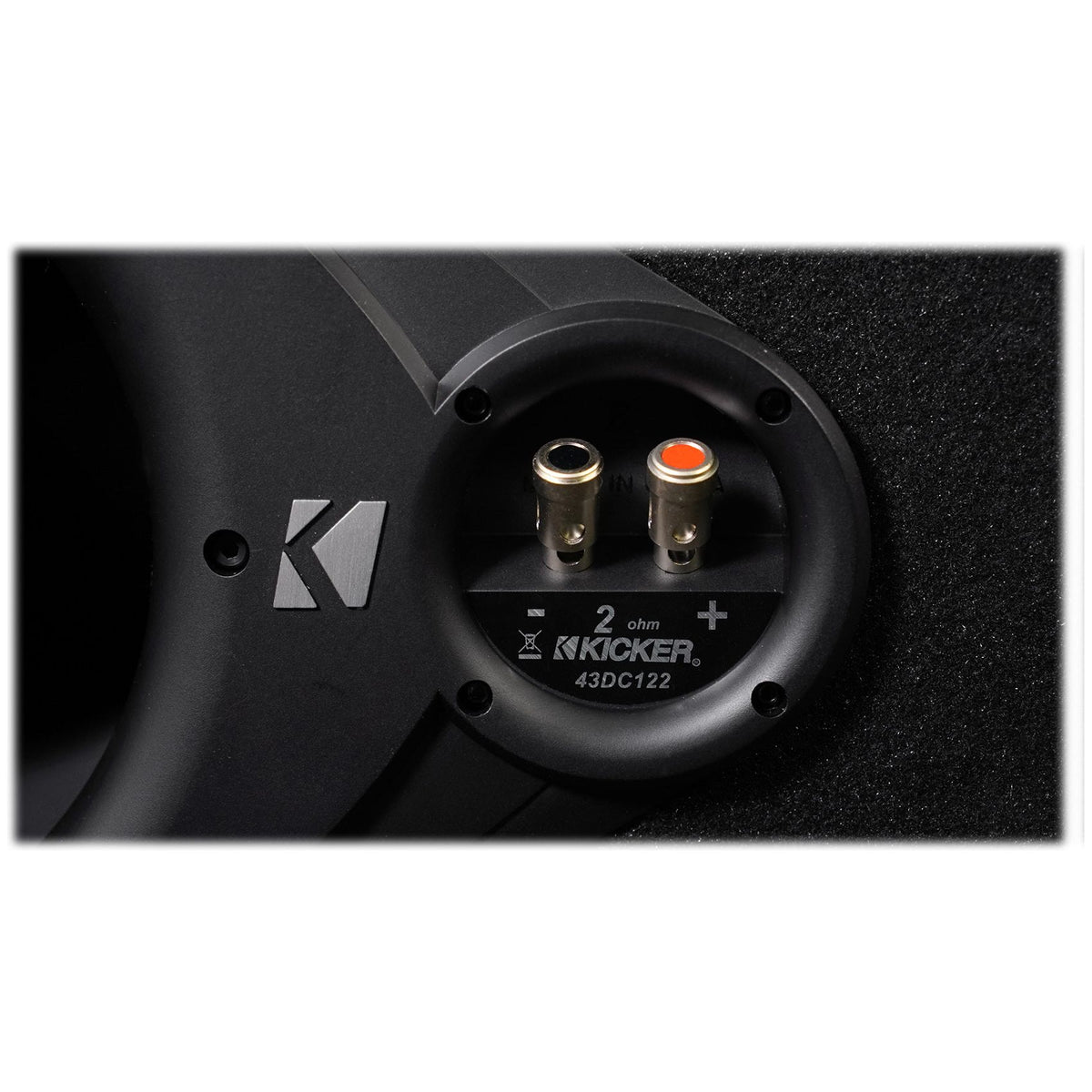 43DC122 Dual 12" Loaded Enclosure with ROCK ANYWHERE Bluetooth Speaker