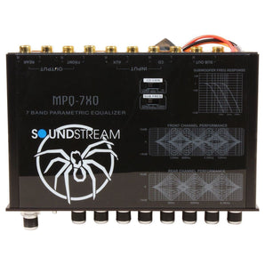 Soundstream MPQ-7XO 7 Band Car Audio Parametric Equalizer
