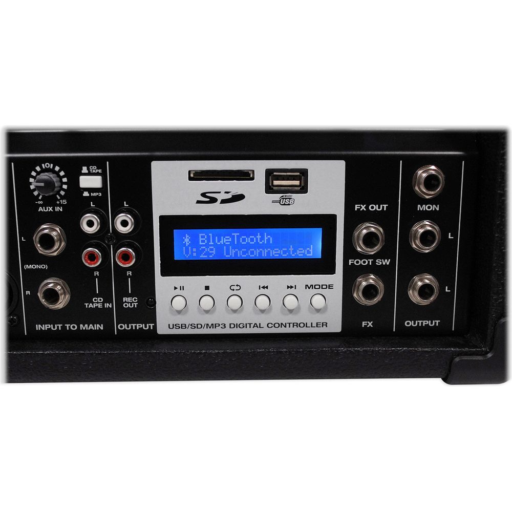 RSG15.24 Dual 15" 2-Pack + RPM109 V2 Powered Mixer Bundle