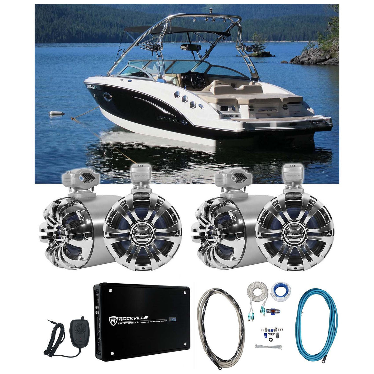2-Pair WB65+RXM-F3+RMWK4+MRCA25 BOAT