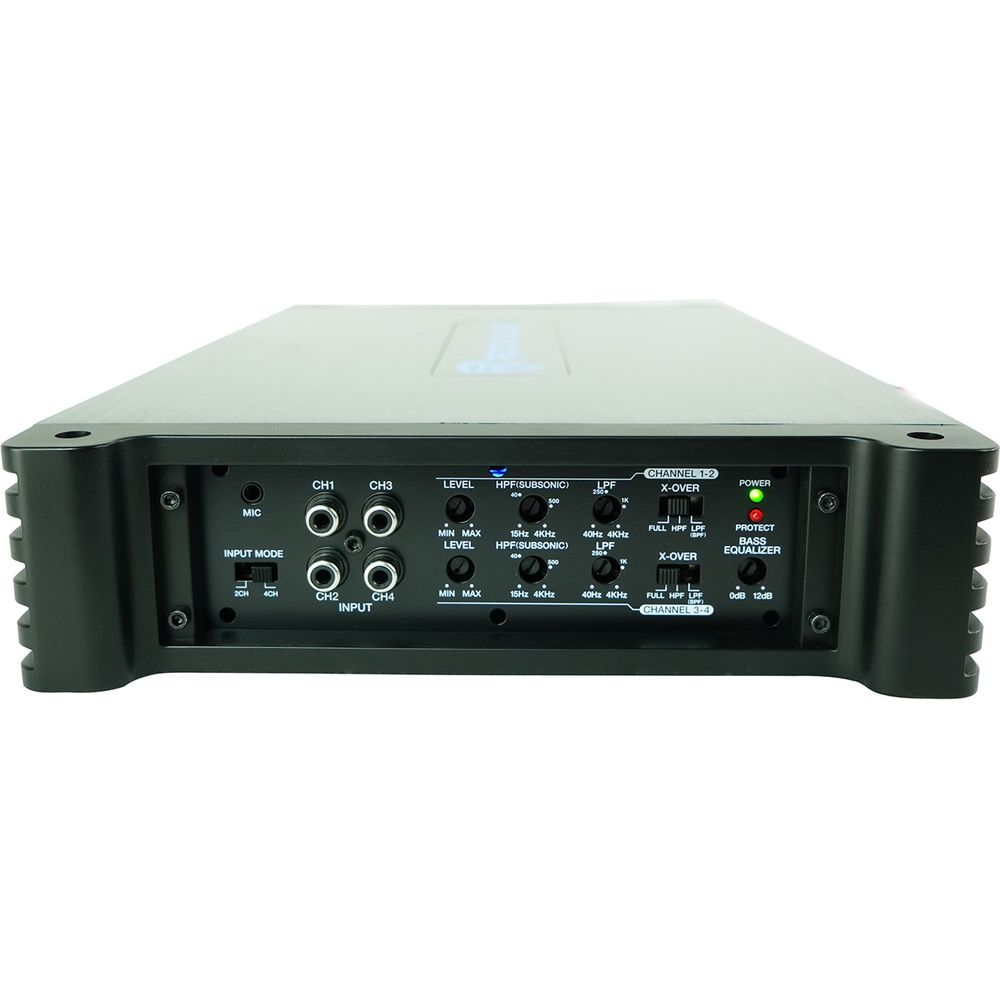 RKL80MW White 4-Pack + DBM45 Marine Amplifier Bundle
