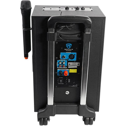 ROCKnGo 8 Portable Karaoke Speaker + Wireless Microphone Bundle
