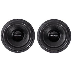 (2) Rockville DESTROYER 15D2 15 inch Competition Car Audio Subwoofers USA Voice Coils