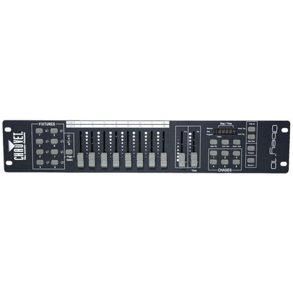 Chauvet DJ OBEY10 DMX-512 2U Rack Mount Light Controller+Beat-Activation OBEY 10