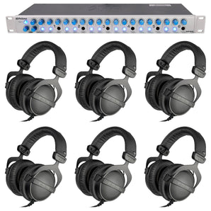 6) Beyerdynamic DT-770-PRO-32 Studio Tracking Headphones+Presonus Headphone Amp