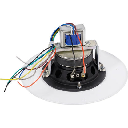 (6) CSS8004 4" Commercial 70V/100V 5W Ceiling Speakers